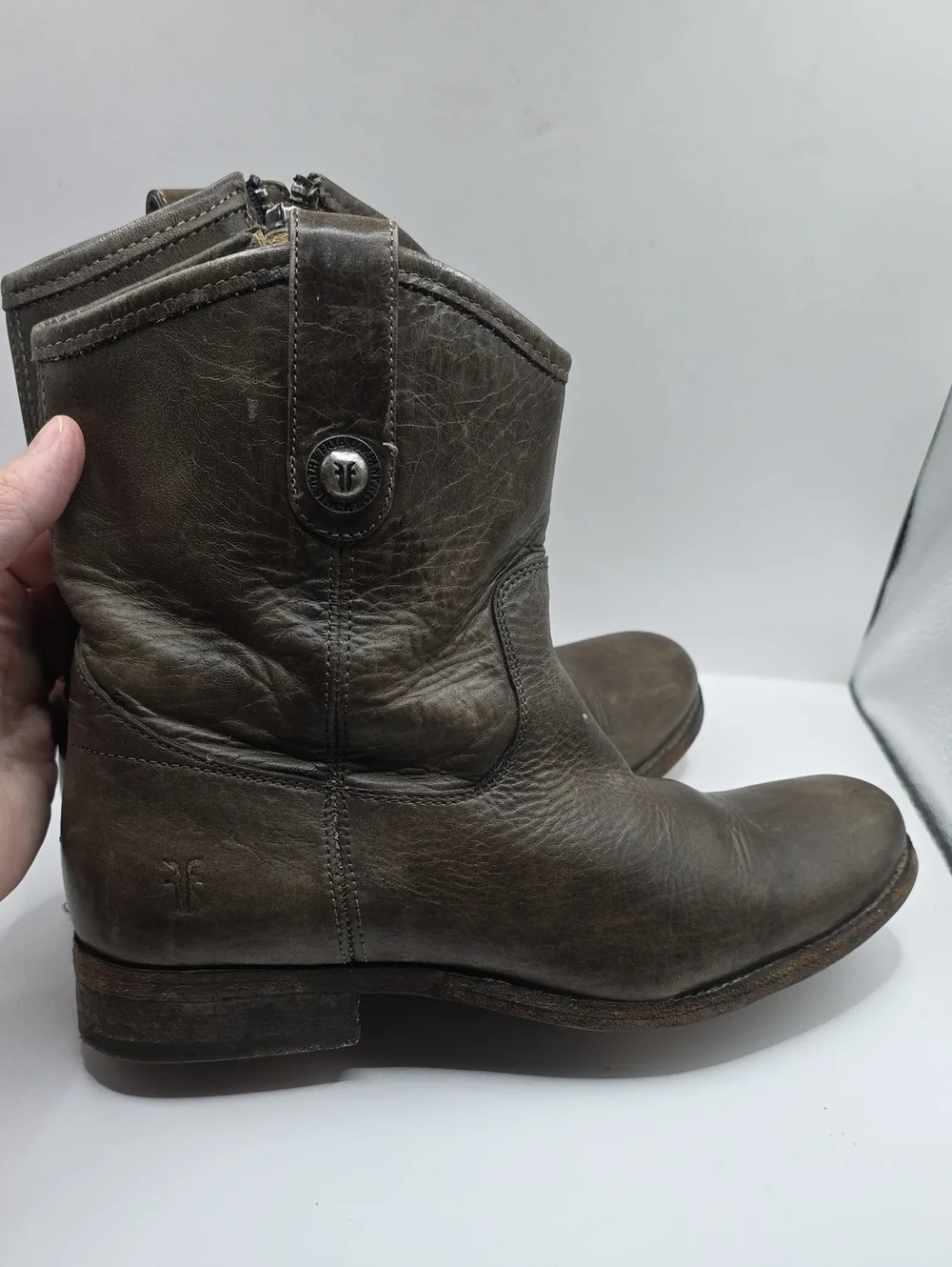 Frye Boots Melissa Button Short  Womens 7.5B